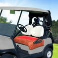 thumbnail image 3 of HUISZJ Heated Golf Cart Seat Cover, Universal 4-Zone Heated Seat Cushion with Controller, Coffee Electric Warming Car Seat Pad for Winter, 3 of 10