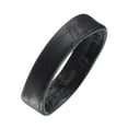 thumbnail image 4 of Uxcell PU Leather Loops Retaining Ring Keeper for 20mm Width Watch Band, Black 2 Pack, 4 of 5