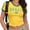 Yellow-Woman, variant on Men Brazil Soccer Fan T-Shirt, 5 Star Brazil Patriotic Flag Graphic V-Neck Football Jersey Shirt, 2026 Game Day Soccer Tournament Supporter Top