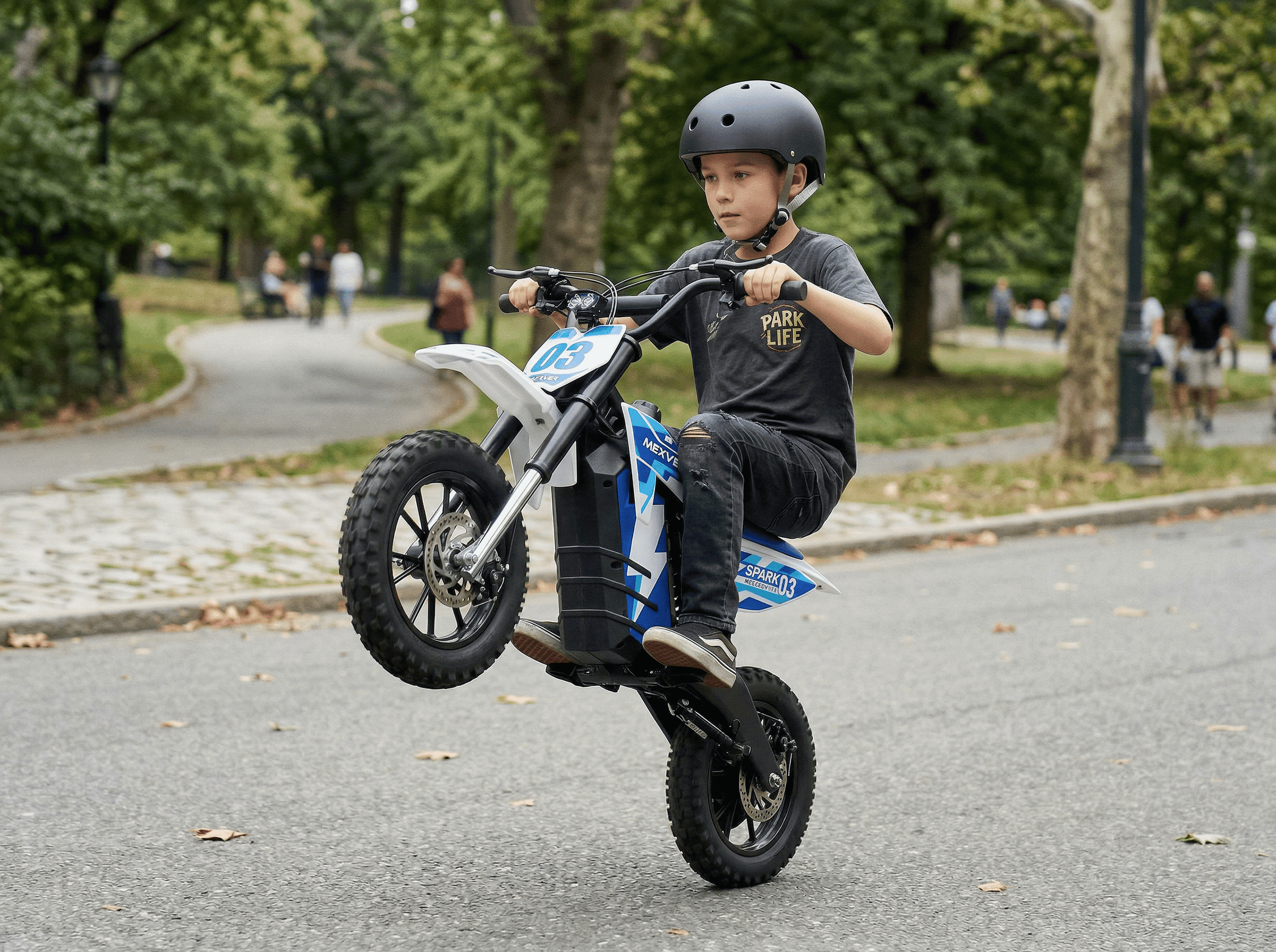 NEXVEY Electric Dirt Bike for Kids Ages 8–13, 1500W Peak Power