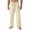 Beige, variant on Big & Tall Mens Sweatpants French Terry Wide Leg Baggy Lounge Joggers Pockets Casual Daily Walking Trousers S-4XL