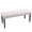 Beige, variant on Button-Tufted Ottoman Bench, Upholstered Bedroom Benches Velvet Footrest Stool Accent Bench for Entryway Dining Room Living Room Bedroom End of Bed, Beige