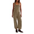 thumbnail image 2 of Sunnin Solid Color Loose Fit Lounge Jumpsuit Casual Everyday Wear, 2 of 6