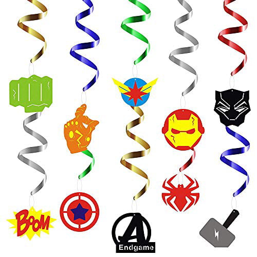 Avengers Pop Comic Party Garland Bunting Kit 