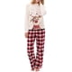 thumbnail image 3 of WephuPSho Conjuntos de pijamas navideños familiares a juego, pijamas navideños para bebés a juego para adultos y niños, conjunto de ropa de dormir navideña para vacaciones, 3 of 3