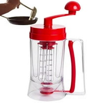 900ml Pancake Batter Dispenser Cupcake Handheld Dispenser Batter Funnel Measuring Cup Baking Tool Pancake Mix Dispenser