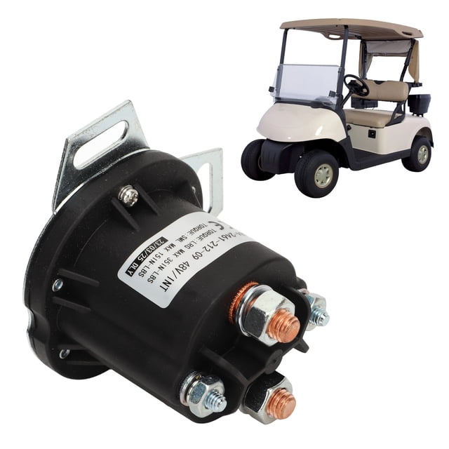 Válvula Solenoide De Carro, Válvula Solenoide 150A De Ahorro De Energía 649373 Resistente Al Desgaste Para Carros Eléctricos RXV 2008 Hasta Ahora