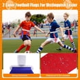 thumbnail image 4 of 17PCS Flag Football Belts Set, Belts and Flags Kit with 8P Flags/ 4 Belts/ 4P Cones/Storage Bag for 4 Player Flag Football Set for Outdoor Sport Training(4), 4 of 4