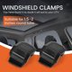 thumbnail image 4 of Kit de correas de abrazaderas de montaje en parabrisas Clips de soportes de parabrisas compatibles con Atv / Utv Polaris Rzr Can Am Maver, 4 of 5