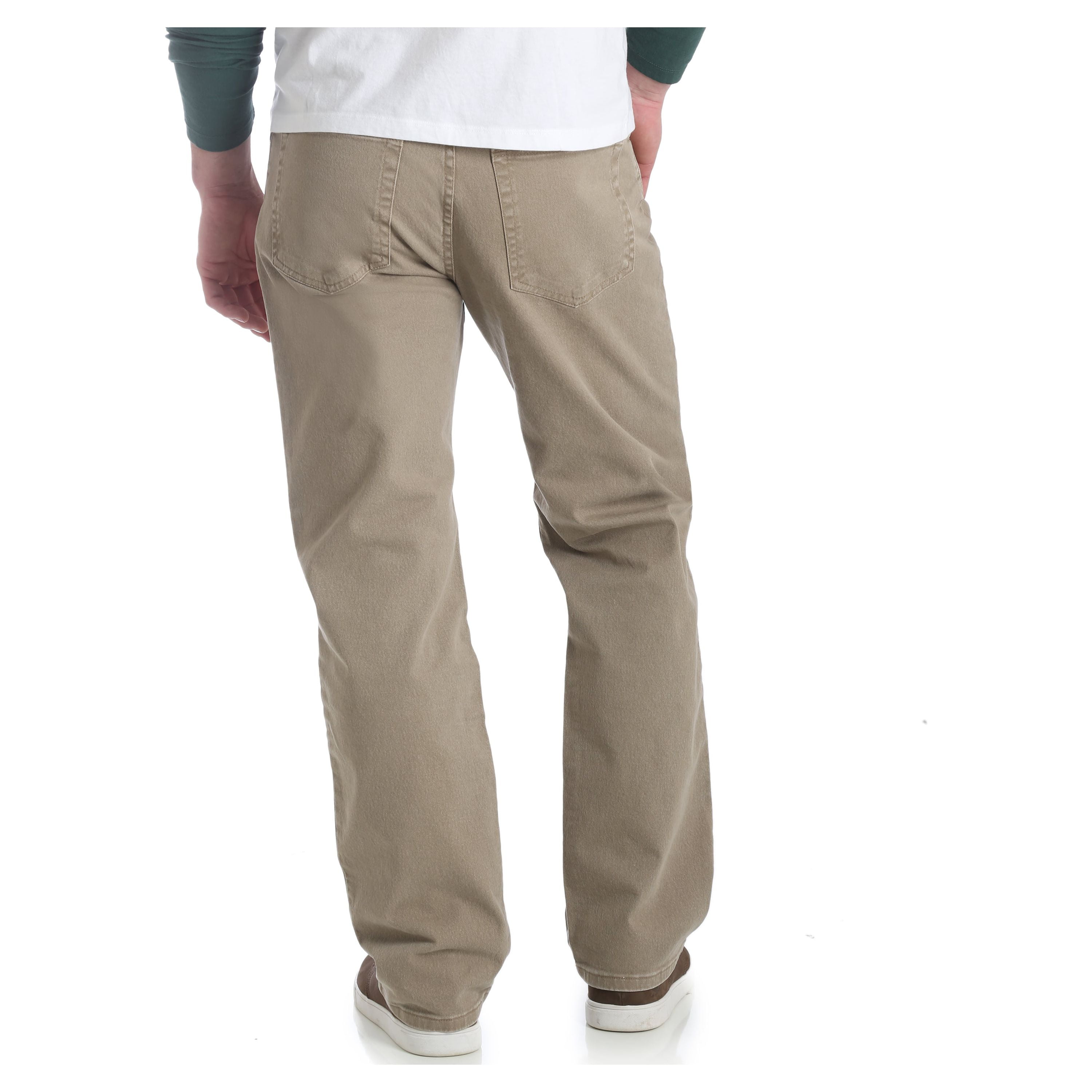 Wrangler Men's and Big Men's Regular Fit Jeans with Flex