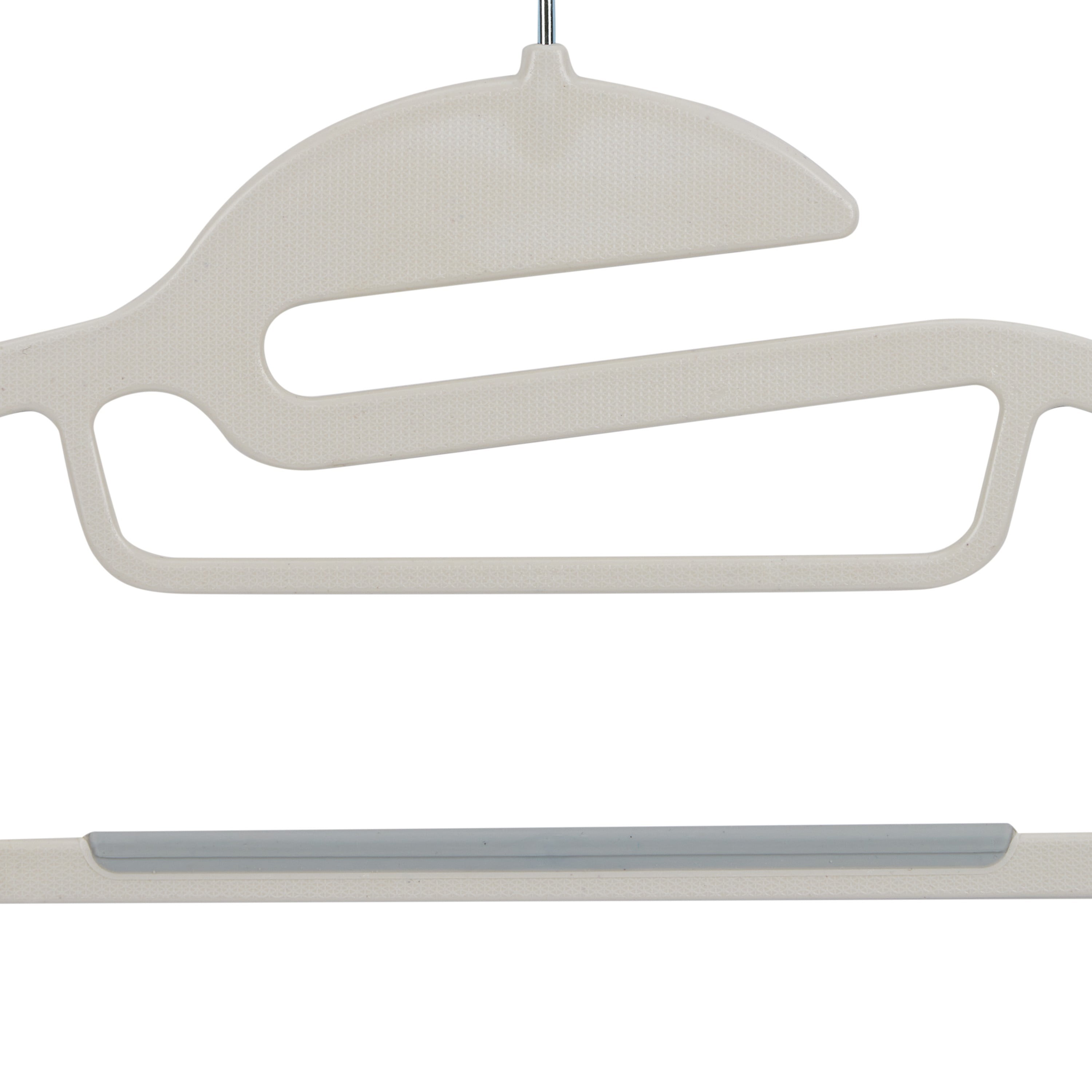 Simplify 16 Pack Collar Saver Hangers in White