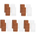 thumbnail image 4 of unbranded 20 Pcs   Silicone Molds Shapes Silicone Chocolate Making Molds Silicone Baking Molds For Candy Fondant Biscuit Dessert, 4 of 8