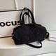 thumbnail image 5 of Bolsa de viaje para hombres y mujeres bolsa de gimnasio de nailon de gran capacidad para deportes de negocios, 5 of 9