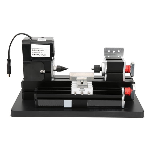 M Torno para tornear madera y metal, Torno para tornear madera y metal Mini torno para tornear madera y metal Torno para madera y metal Confiabilidad excepcional VoborMX herramienta