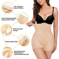 thumbnail image 5 of Irisnaya Butt Lifter for Women Seamless Shapewear Padded Tummy Control Panties Waist Trainer Body Shaper Hip Enhancer Underwear(Beige 3X-Large), 5 of 8