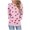 Pink Sweatshirts, variant on Qgtaibl Drawstring Hoodie Sweatshirt for Women Y2k Heart Print Long Sleeve Hoodies with Pocket Loose Fit Valentines Daily Pullover Tops Blue XXL