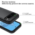 thumbnail image 4 of Entronix 3-Piece Bundle Compatible with Pixel 10/Pixel 10 Pro with Heavy Duty Triple-Layer Case & 2 HD Clear Screen Protector 9H Easy Install, Black, 4 of 7