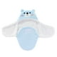 thumbnail image 1 of Manta envolvente para bebé con sombreros, albornoz con capucha para bebé, traje de dormir para niños pequeños, manta para dormir elegante, manta , Azul 62cm, 1 of 9