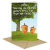 American Greetings Father's Day Card (Acorns)