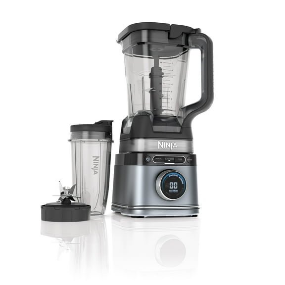 Ninja Detect Duo Power Blender, Smoothies, Crush, Chop, BlendSense Technology, 3 Speeds, 1700PW, 72 Oz, TB300 Silver