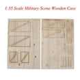 thumbnail image 2 of Bunblic 4-6pack 1/35 Scale Wooden Box Model Military Scene Model for Sand Table DIY Kit 4 Pcs, 2 of 8