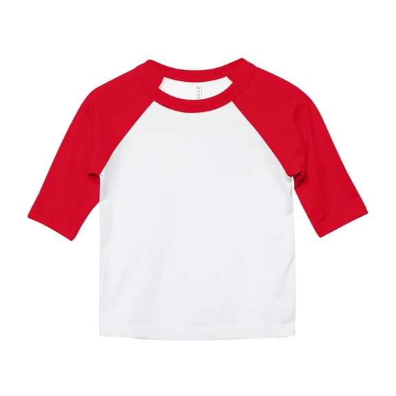 Bella Canvas Youths 3/4 Sleeve Baseball T-Shirt