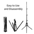 thumbnail image 4 of Mistaha 160cm Reverse Folding Leg Light Stand Tripod Adjustable Height Four Sections Heavy Duty Aluminum, 4 of 8