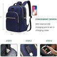 thumbnail image 4 of Modoker Women's Lpatop Backpack 15.6-Inch Laptop & Tablet, 4 of 5