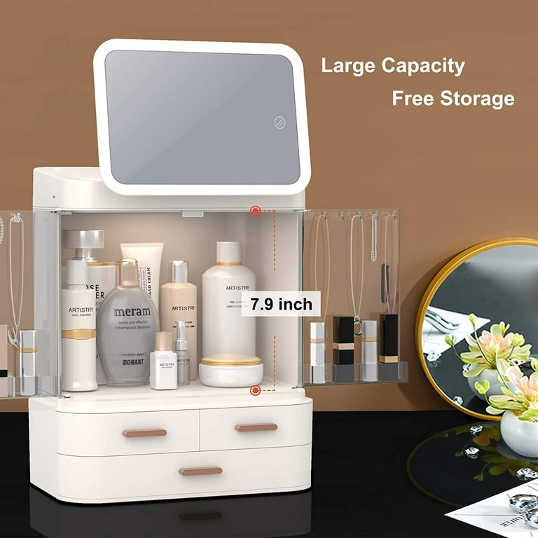 Large Capacity Cosmetic Storage Box Makeup Organizer Makeup