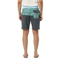 thumbnail image 3 of NOMADIC NOOK Men's Holiday Contrast Color Design Drawstring Waist Beach Board Shorts 2 Pack, 3 of 6