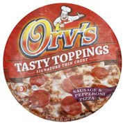 Orvs Tasty Toppings Sausage & Pepperoni Pizza, 16.2 oz