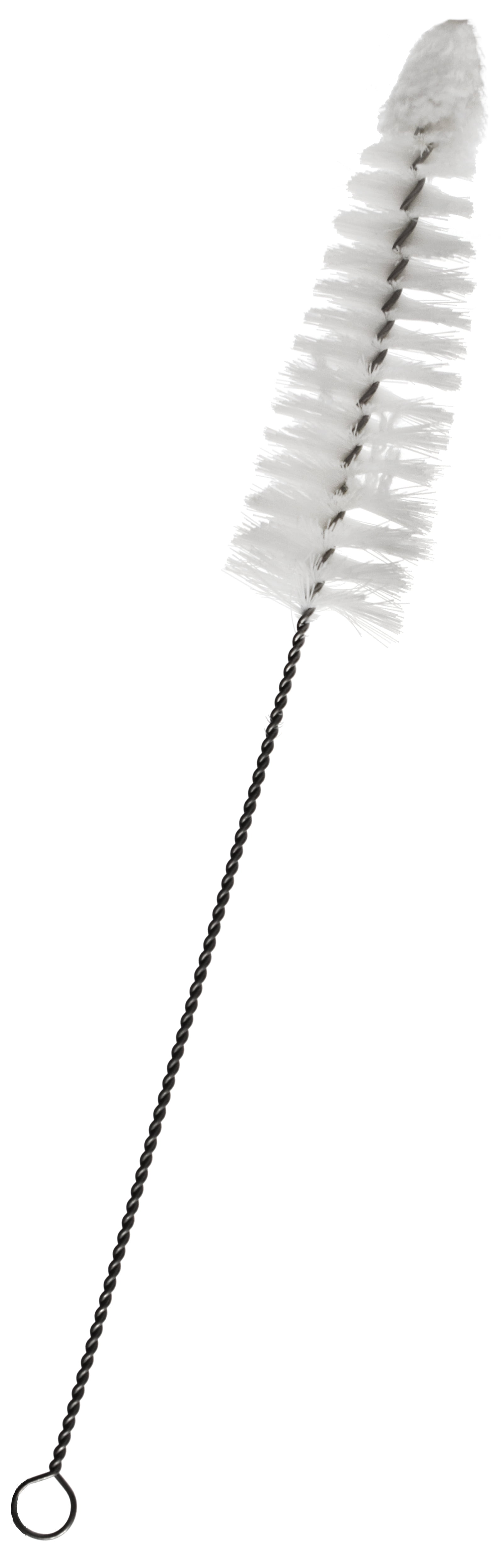 Test Tube Brush Nylon with Cotton Yarn Tip, Stainless Steel Wire