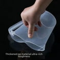 thumbnail image 4 of Taza medidora para mezclar té, leche y jabón hecha a mano, taza medidora resistente a altas temperaturas, espesa, taza medidora para hornear con tapa, taza medidora de plástico, 4 of 6
