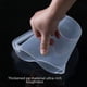 thumbnail image 5 of Taza medidora para mezclar té, leche y jabón hecha a mano, taza medidora resistente a altas temperaturas, espesa, taza medidora para hornear con tapa, taza medidora de plástico, 5 of 6