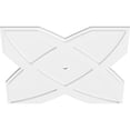 thumbnail image 2 of 30"OD x 1"ID x 10 1/2"C x 1"P Titus Architectural Grade PVC Contemporary Ceiling Medallion, 2 of 11