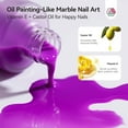 thumbnail image 3 of SAVILAND Color Artistry Blooming Gel Nail Polish: Oil Painting Effect Nail Blooming Gel Polish 12 Dopamine Color Bloom Gel Marble Nail Polish Watercolor Quick Dry Long Lasting Easy Nails Art DIY, 3 of 7