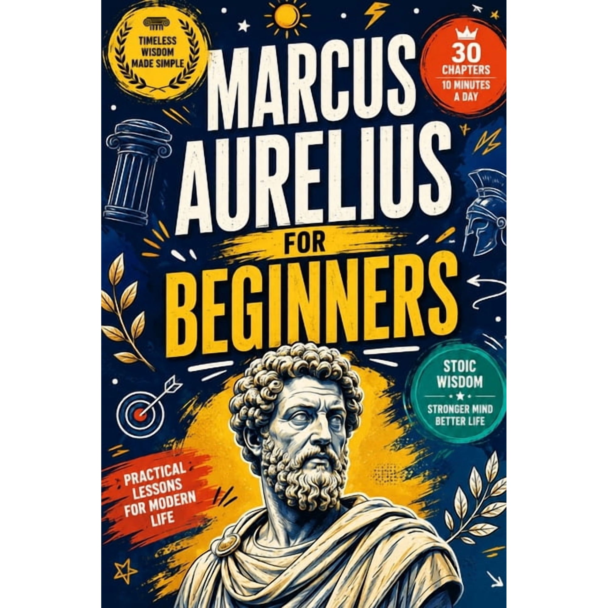 Marcus Aurelius for Beginners: Discover the Wisdom of Marcus Aurelius, Stoicism, Self-Discipline, Resilience, Inner Peac, (Paperback)