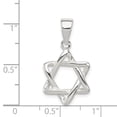 thumbnail image 4 of Sterling Silver 3-D Star of David Pendant, 4 of 5