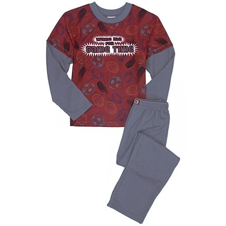 Boy's 2-Piece Sports Pajama Set