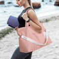 thumbnail image 4 of XINQIHANG Shoulder Strap, Adjustable Replacement Belt Crossbody Wide Duffel Bag Purse Handbag Canvas Straps-White, 4 of 7