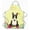 Black & White, variant on Easter Eggs Bull Terrier White Apron