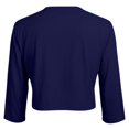 thumbnail image 7 of Arlun Fall Cropped Cardigan for Women Lightweight 3/4 Length Sleeve Open Front Cardigans for Oktoberfest Trendy Casual Crew Neck Solid Color Basic Thin Outerwear, 7 of 7