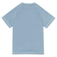 thumbnail image 6 of FORMRS Boys Rash Guard with Short Sleeves UPF 50+ Swim Shirts Sizes 3-12T, Winter Mountain, 6 of 6