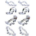 thumbnail image 1 of 8Pcs Stainless Steel Cookie Cutters Dinosaur Shape Biscuit Molds Baking Tools, 1 of 8