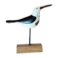 thumbnail image 2 of Decoración de aves marinas de madera, gaviotas de pie, decoración náutica decorativa para dormitorio, mesa de jardín, regalo de inauguración, 2 of 9