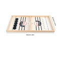 thumbnail image 3 of Fast Sling Puck Game Wooden Board Game for Kids and Adults, Portable Tabletop Battle, Fun Family Game, 3 of 3