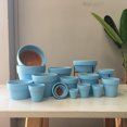 thumbnail image 4 of Macarons Simple Flower Pot Clay Succulent Nursery Pots Great Ceramic Pottery Planter Claypot Living Room Office Desktop New, 4 of 6