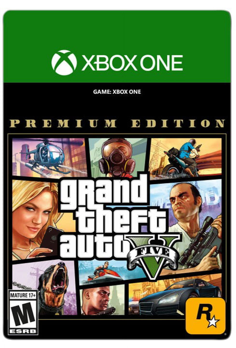 Grand Theft Auto V GTA 5 Xbox 360 - Tested - Fast Free Shipping