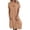 Orange, variant on OSOLU Women Comfortable New Casual Solid Color Button Mid-Length Short Sleeve Loose Shirt Casual Dress Soft Sundress Vacation 2025 Elegant Classy Dresses
