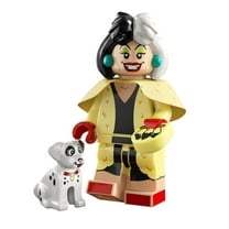 LEGO Collectable Minifigure 5 Years & Up Interlocking Block Building Sets, Cruella de Vil